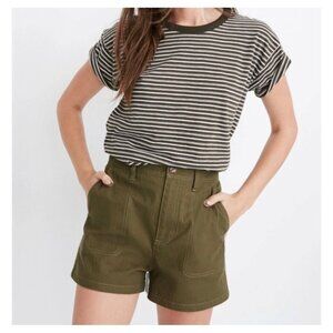 Madewell Olive Green Women's Shorts